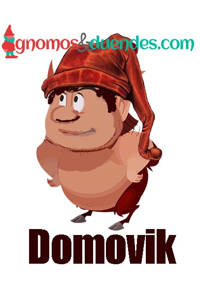 Duende Domovik de la tradición de Ucrania y Rusia.