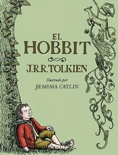 El hobbit ilustrado un hermosos libro. Para comprarlo haz clic aquí. Somos Amazon afiliados. Gnomos y hobbits